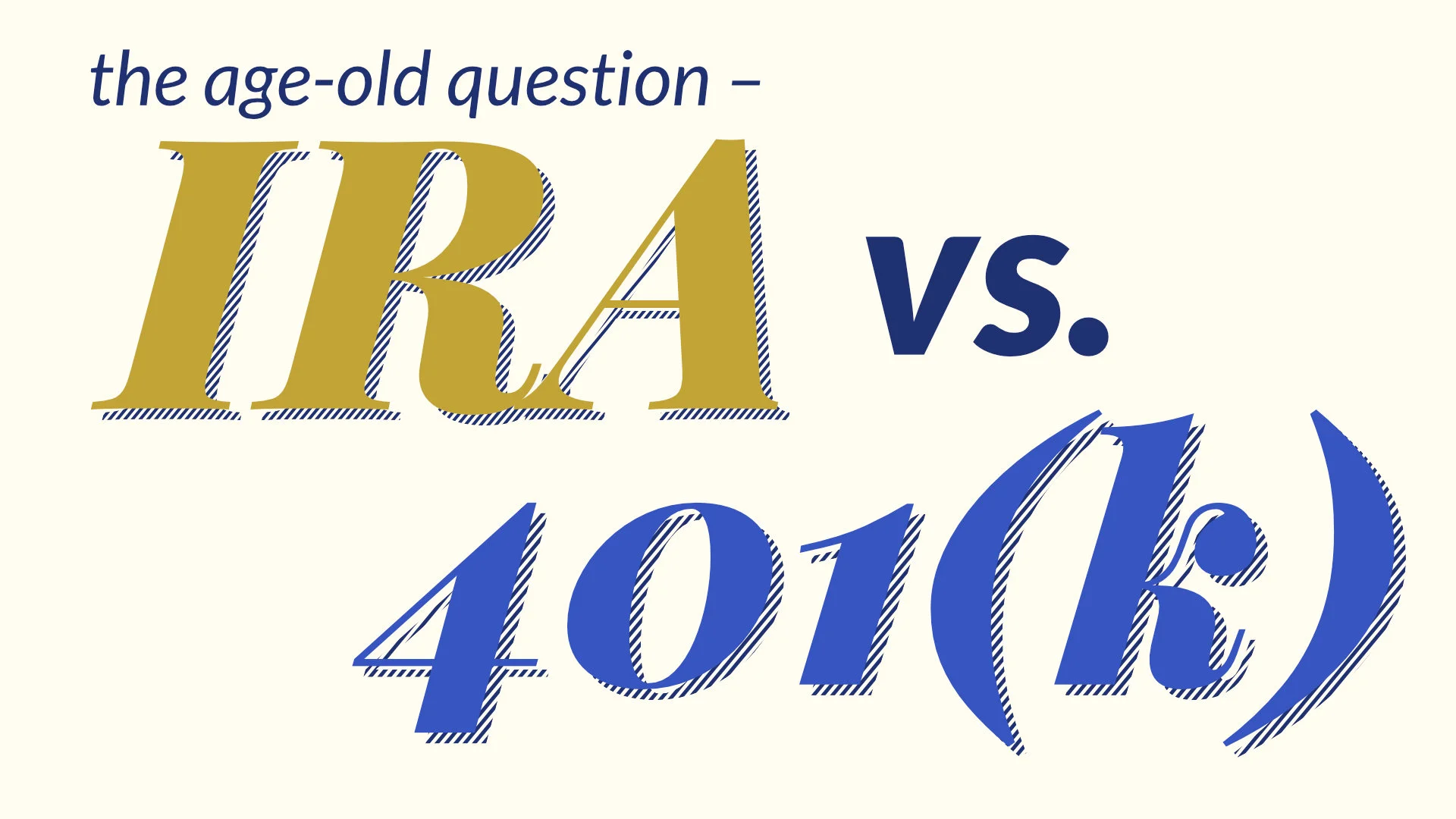 Differences between 401(k) and IRA accounts include administration, loan policy and contribution limits